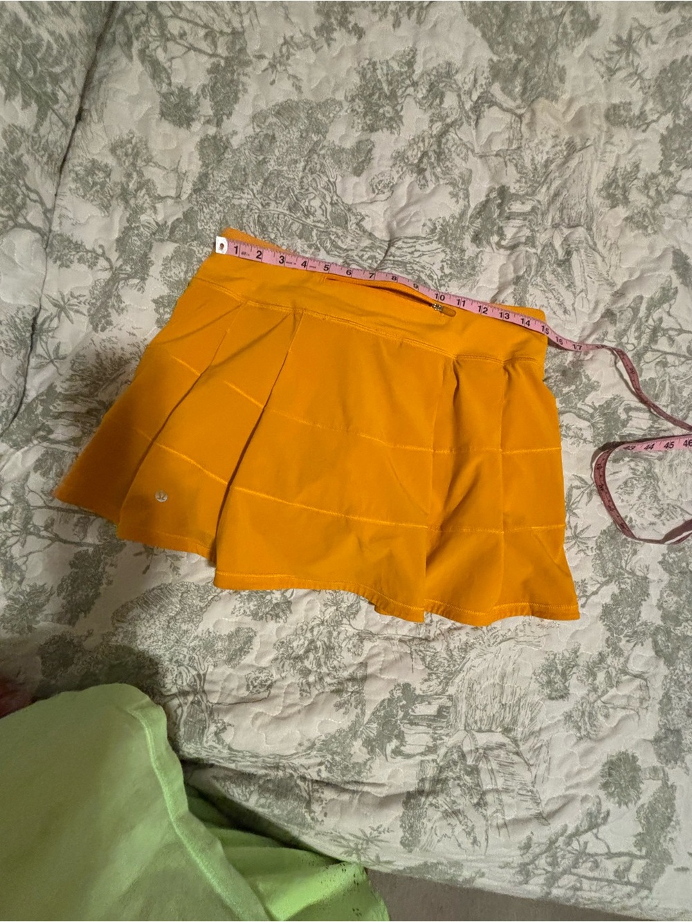 lululemon sz 8 Tall Pace Rival Skirt Clementine skirt athleisure loungewear BOC - Picture 10 of 13